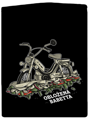 Obložená Babetta dámská mikina na zip Black