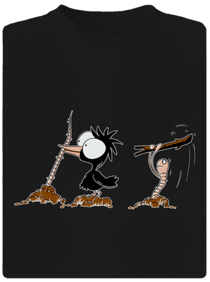 Nesprávný konec dětské sportovní tričko Black