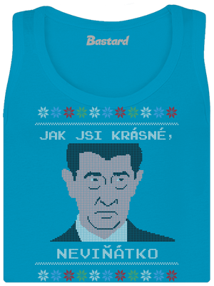 Neviňátko dámské tílko klasické Blue Atol