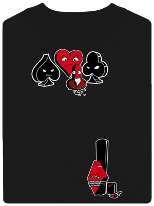 Vetřelec unisex mikina bez kapuce Black