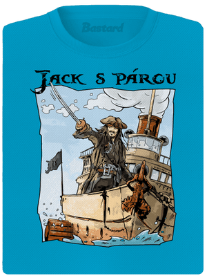 Jack s párou dámské sportovní tričko Blue Atol