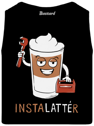 Instalattér pánské tílko Black