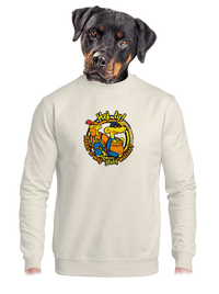 unisex mikina bez kapuce