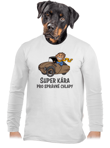 Velorex pánské dlouhý rukáv White