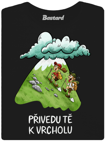 Přivedu tě k vrcholu dámské tričko Black