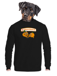 unisex mikina bez kapuce