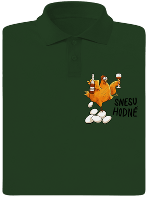 Snesu hodně pánská polokošile Bottle Green Mal