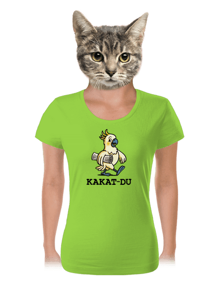 Kakat-du dámské tričko Apple Green