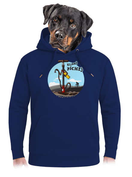 Klidně píchej unisex mikina premium Navy