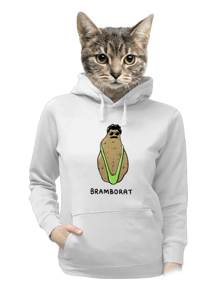Bramborat dámská mikina klokanka White