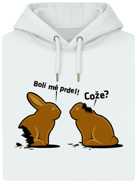 Bolí mě prdel unisex mikina premium Snowwhite