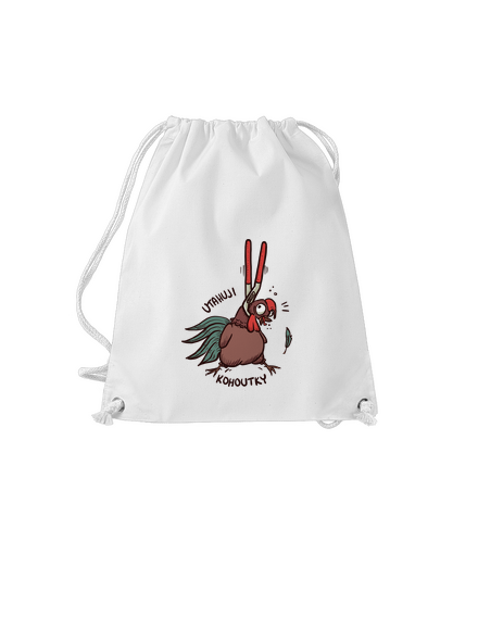 Utahuji kohoutky vak White