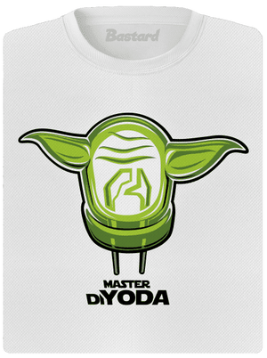 Mistr DiYoda dámské sportovní tričko White