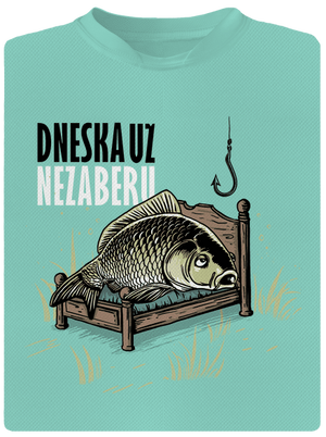 Dneska už nezaberu pánské sportovní tričko Mint Mal