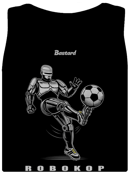 Robokop dámské tílko klasické Black