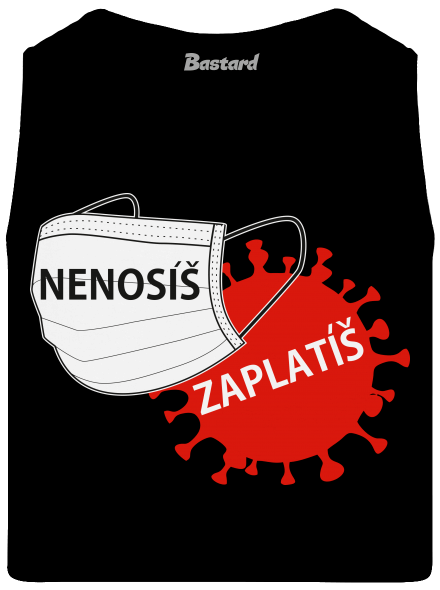 Nenosíš zaplatíš pánské tílko Black