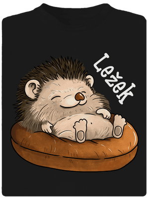 Ležek dětské sportovní tričko Black