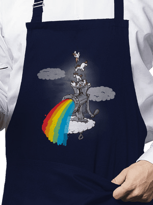 Jak vzniká duha zástěra Navy