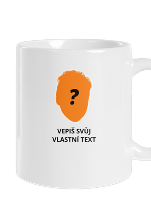 Tvoje hlava klasický hrnek White