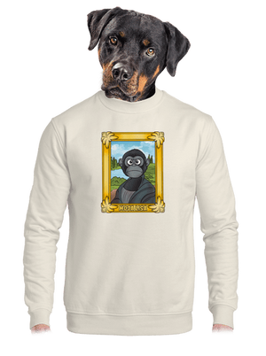 unisex mikina bez kapuce