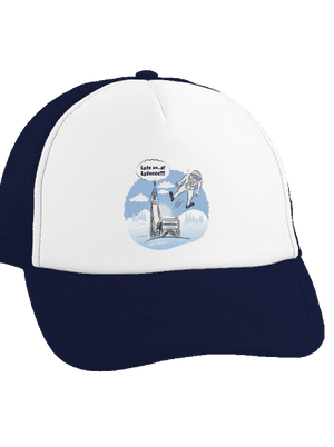 Lyže kšiltovka truckerka French Navy cap