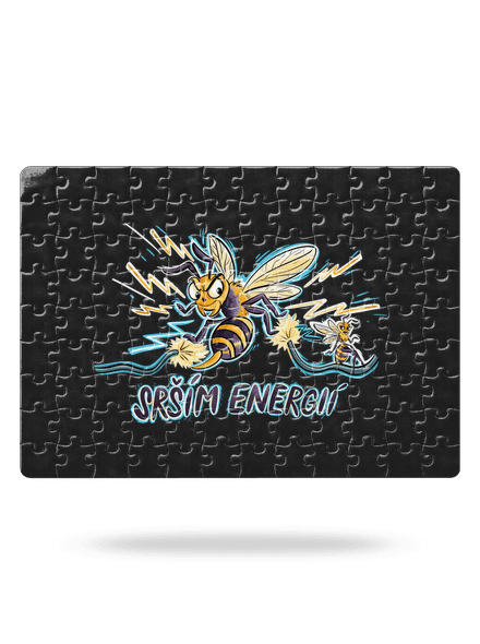 Srším energií puzzle White