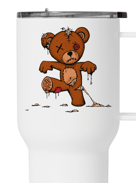 Zombie teddy termohrnek White