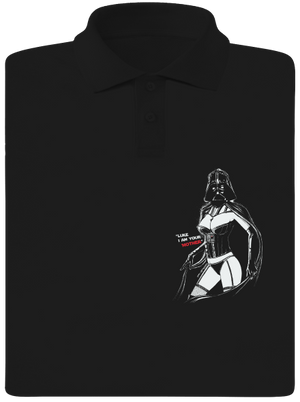 Mrs. Vader pánská polokošile Black