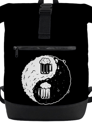 Jin Jang pivo batoh Black