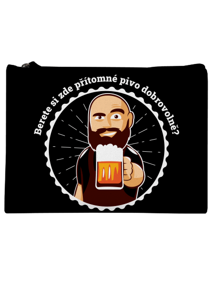 Pivo dobrovolně taštička Black