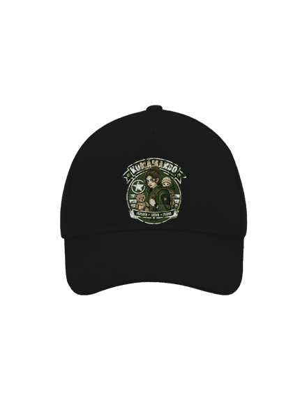 Komámando kšiltovka baseballka Black