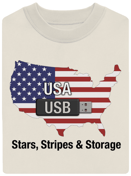 USA a USB unisex mikina bez kapuce Off White