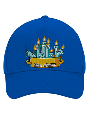Svíčková kšiltovka baseballka Bright Royal
