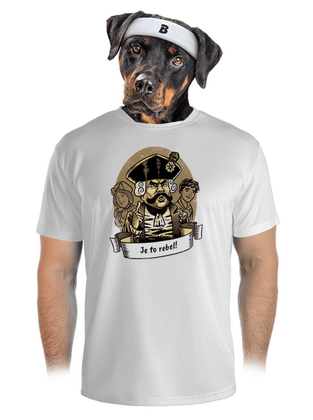 B14: S čerty nejsou žerty pánské sportovní tričko White