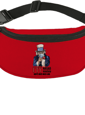 Nasaď roušku ledvinka Red