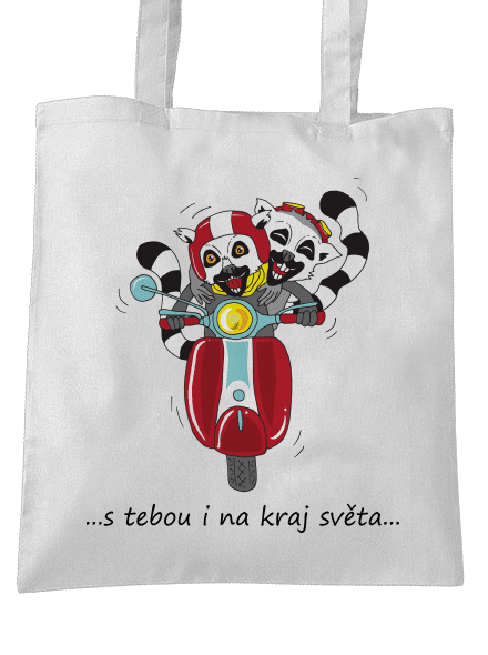 S tebou i na kraj světa taška White