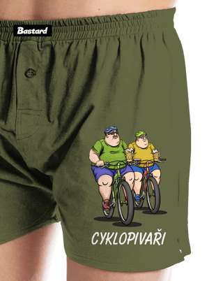 Cyklopivaři pánské trenky Khaki