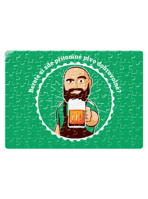 Pivo dobrovolně puzzle White