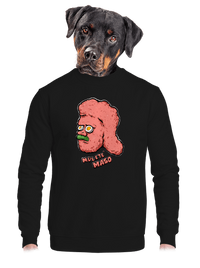 unisex mikina bez kapuce