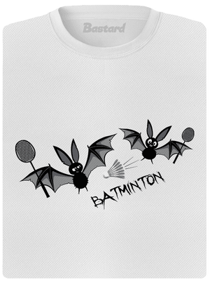 Batminton dámské sportovní tričko White