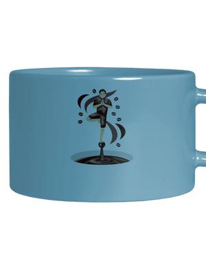 Káva provází hrnek makronka Blue Macaron