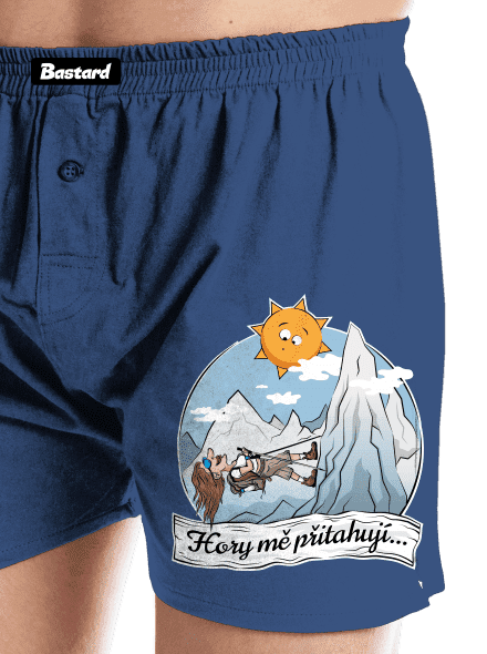 Hory mě přitahují pánské trenky Blue