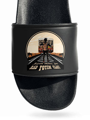 Fotím vlaky pantofle Black