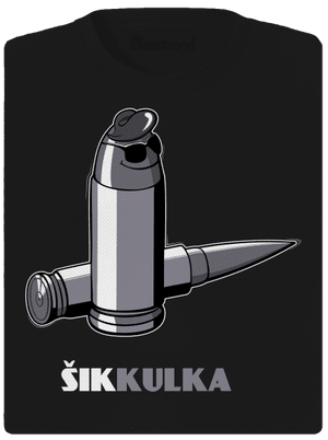 Šikkulka dámské sportovní tričko Black