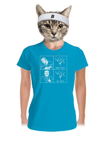 Cimrman: Copak jmelí dámské sportovní tričko Blue Atol