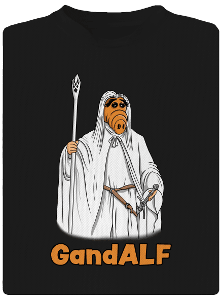 GandALF dětské sportovní tričko Black