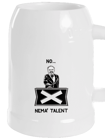 Cimrman: Nemá talent půllitr White