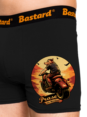 Prase na mašině boxerky Black