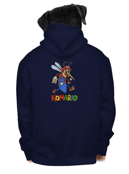 Komario pánská mikina na zip Navy