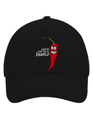 Spalující touha kšiltovka baseballka Black